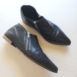 Free‎ People. Flats Ankle Leather Boots size 40
